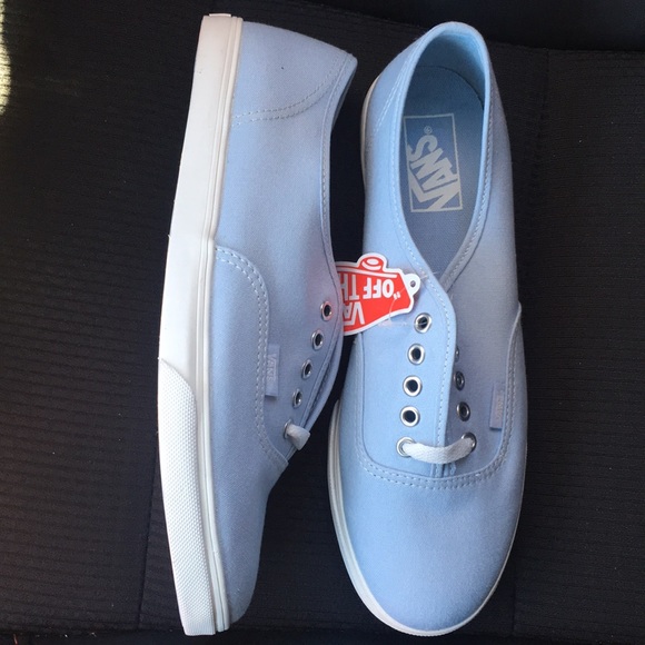 vans lo pro light blue